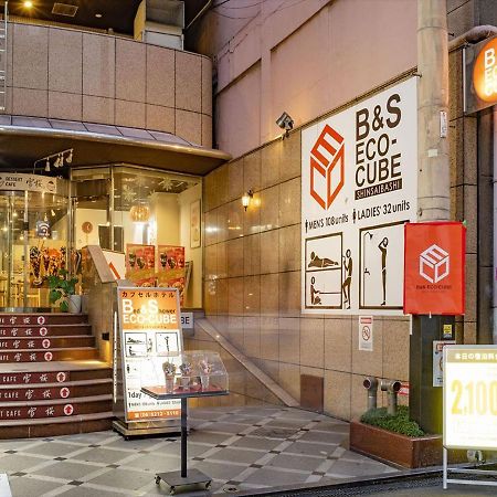 B&S Eco Cube Shinsaibashi Hotell Osaka Exteriör bild